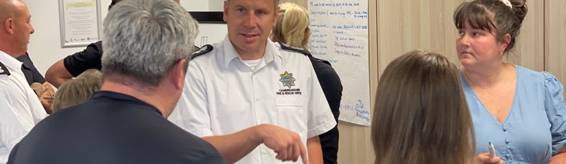 Working for Team Cambs Fire