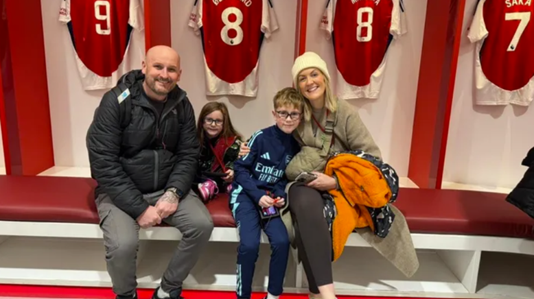 Paul with family