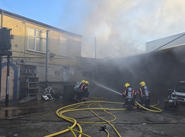 Building fire – Millfield